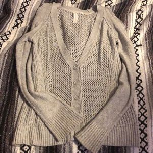 Gray Cardigan